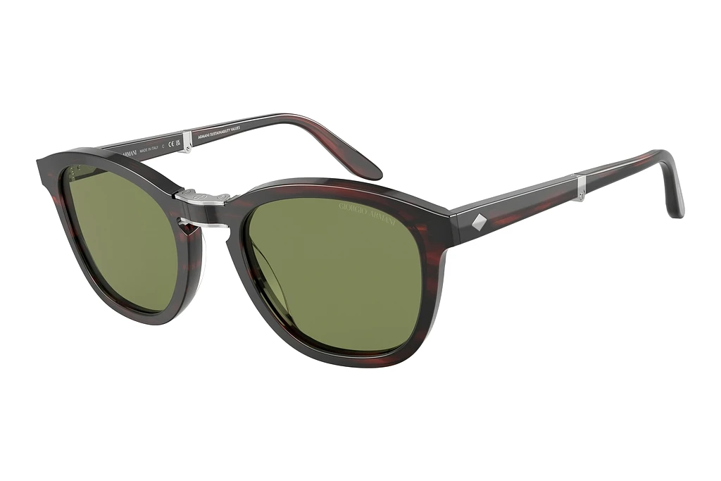 Giorgio Armani   AR8170 59634E Bottle GreenStriped Brown