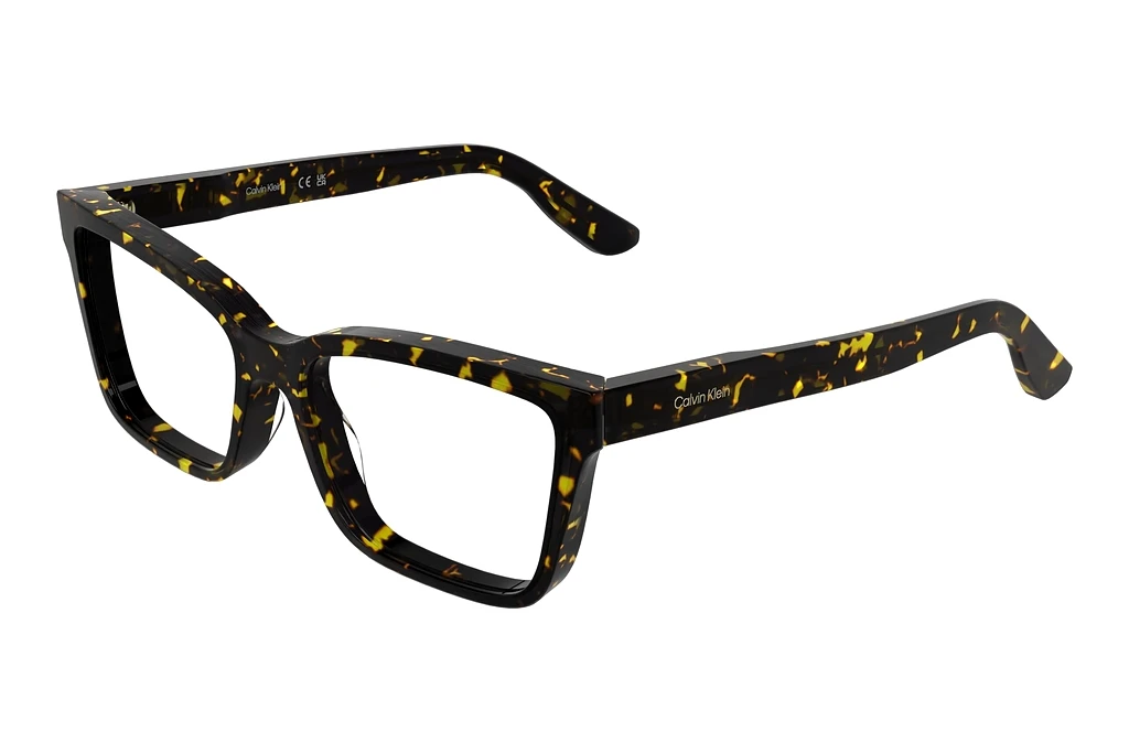 Calvin Klein   CK25543 242 BROWN YELLOW HAVANA