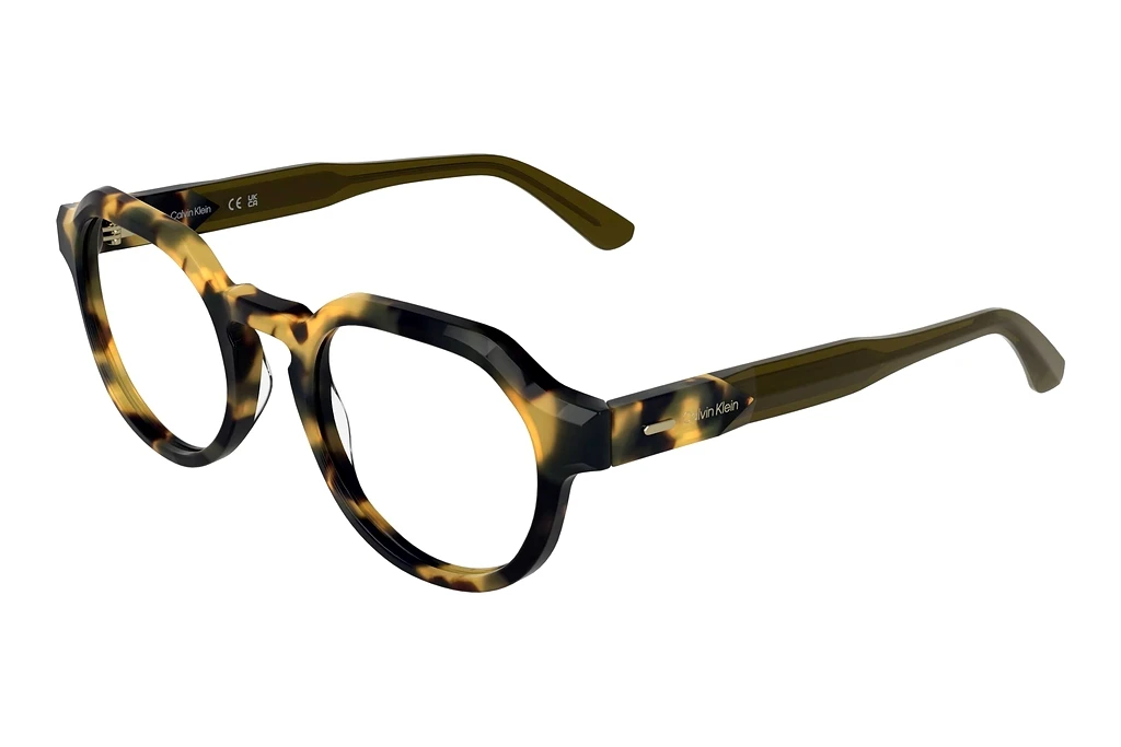 Calvin Klein   CK25545 242 BROWN YELLOW HAVANA