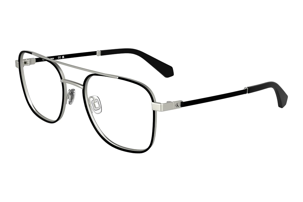 Calvin Klein   CKJ25205f 043 SILVER MATTE SILVER/BLACK