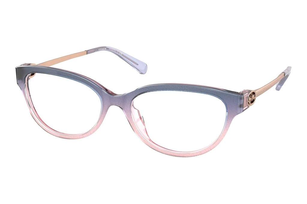 Coach   HC6171U 5554 Shimmer Violet Peach Gradient