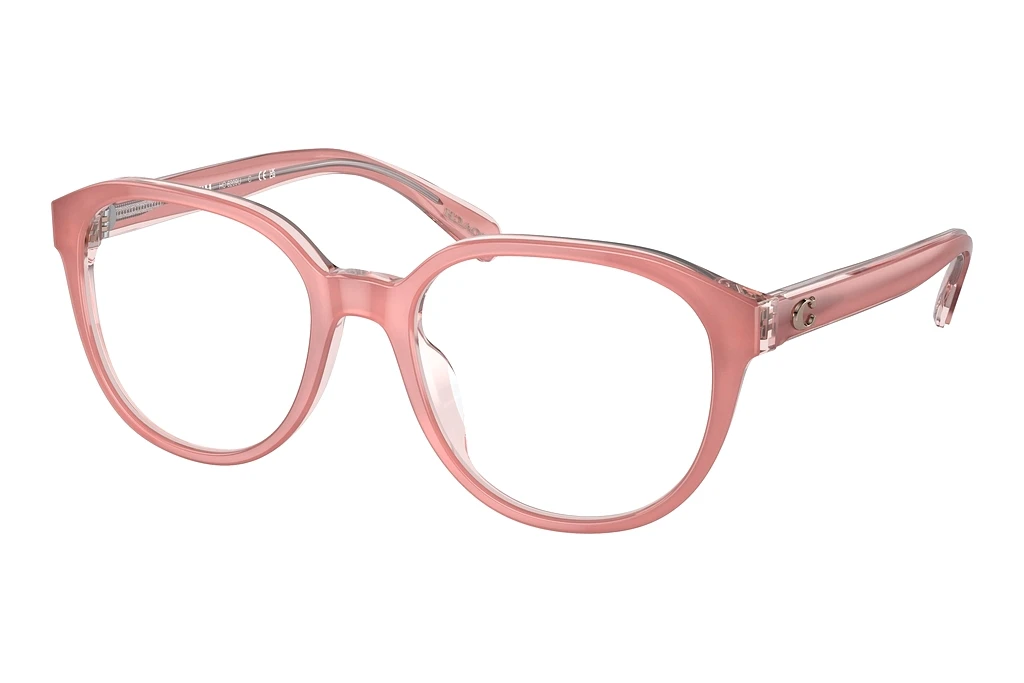 Coach   HC6209U 5743 Milky Pink/Transparent Pink