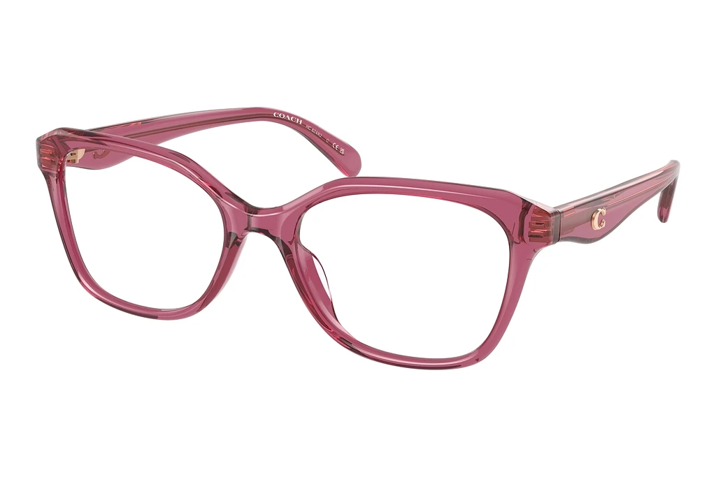 Coach   HC6244U 5824 Transparent Burgundy
