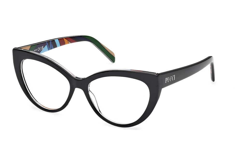 Emilio Pucci   EP5215 001 Schwarz/Muster