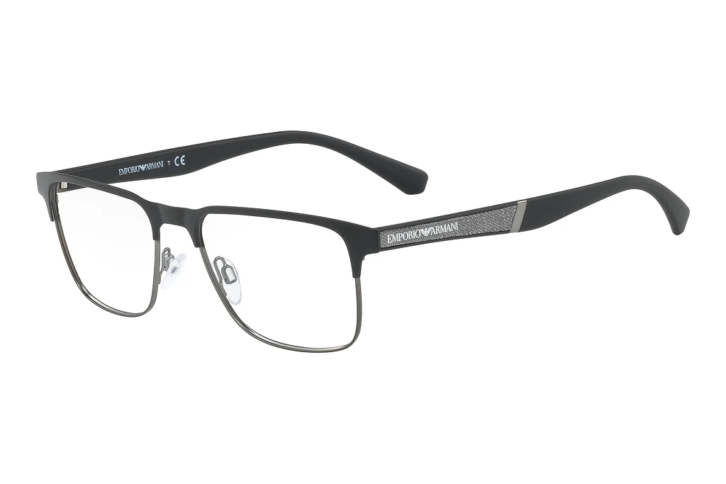Emporio Armani   EA1061 3001 Matte Black & Gunmetal