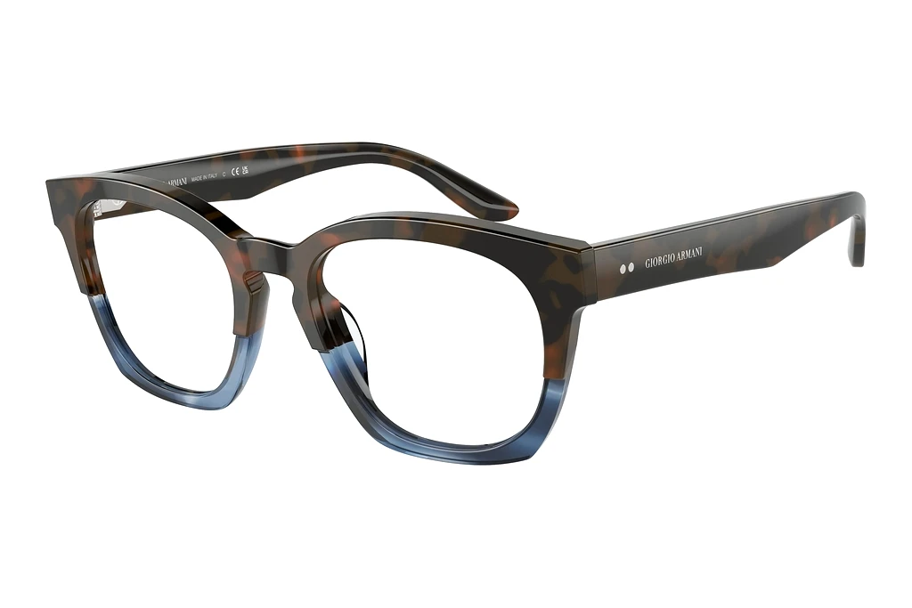 Giorgio Armani   AR7245U 6008 Red Havana/Striped Blue