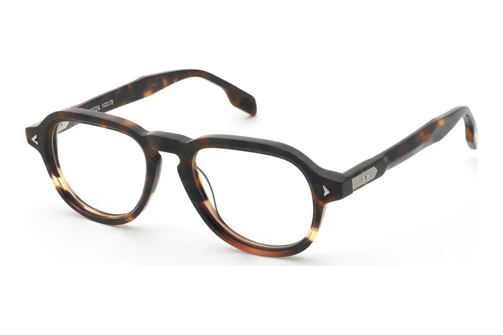 Lozza   VL4410M 0773 SHINY STRIPED DARK HAVANA