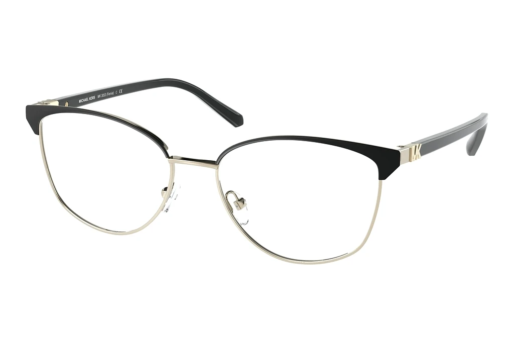 Michael Kors   MK3053 1014 Matte Black/Light Gold