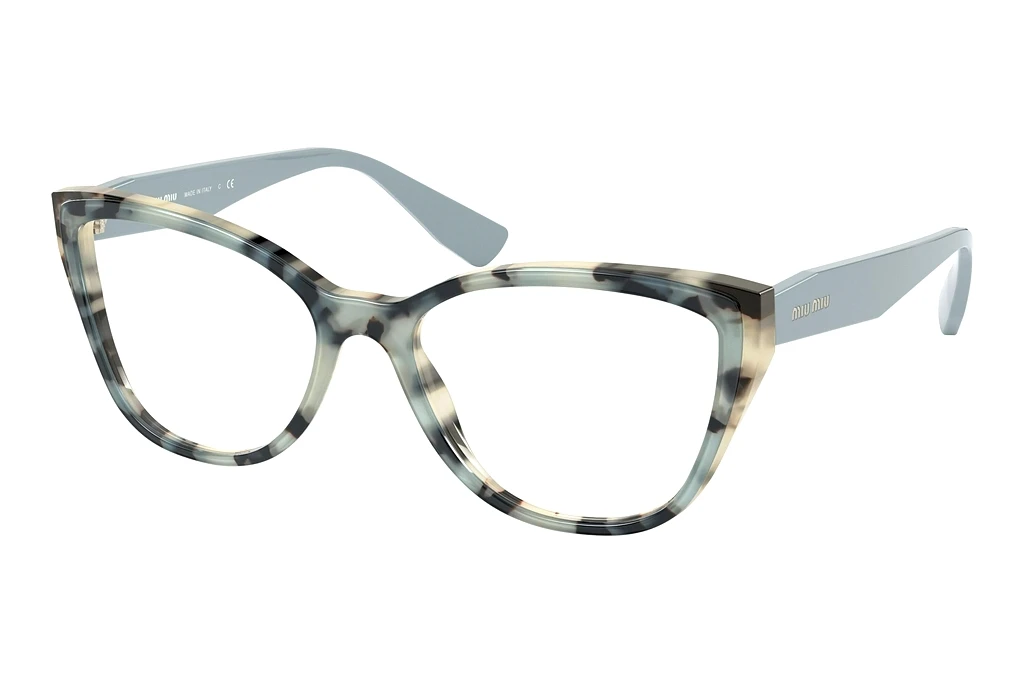 Miu Miu   MU 04SV 08D1O1 Beige Havana Top Blue