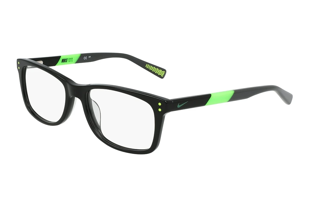 Nike   NIKE 5538 001 BLACK BLACK-FLASH LIME