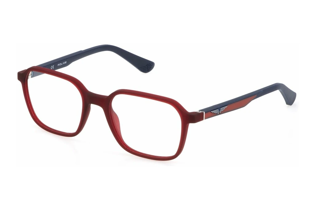 Police   VK111 06F5 RUBBERIZED RED