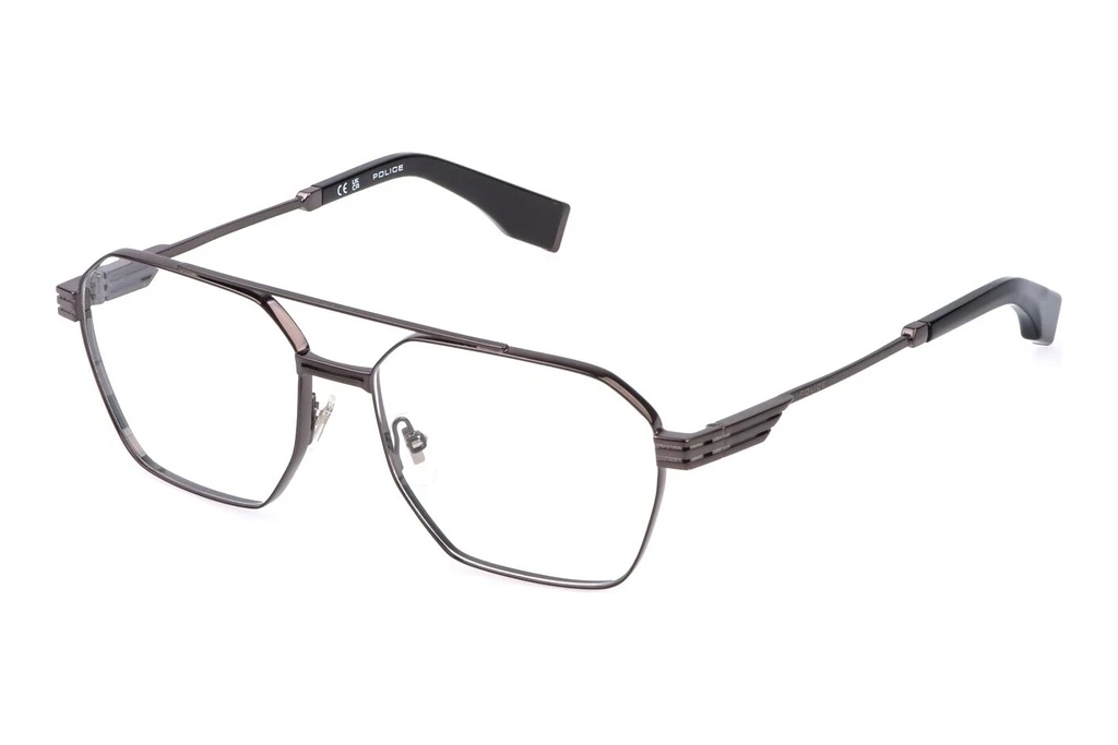 Police   VPLQ76N 0672 SHINY BLACK GOLD