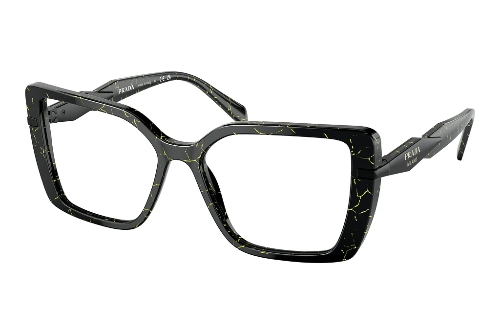 Prada   PR 03ZV 19D1O1 Black/Yellow Marble