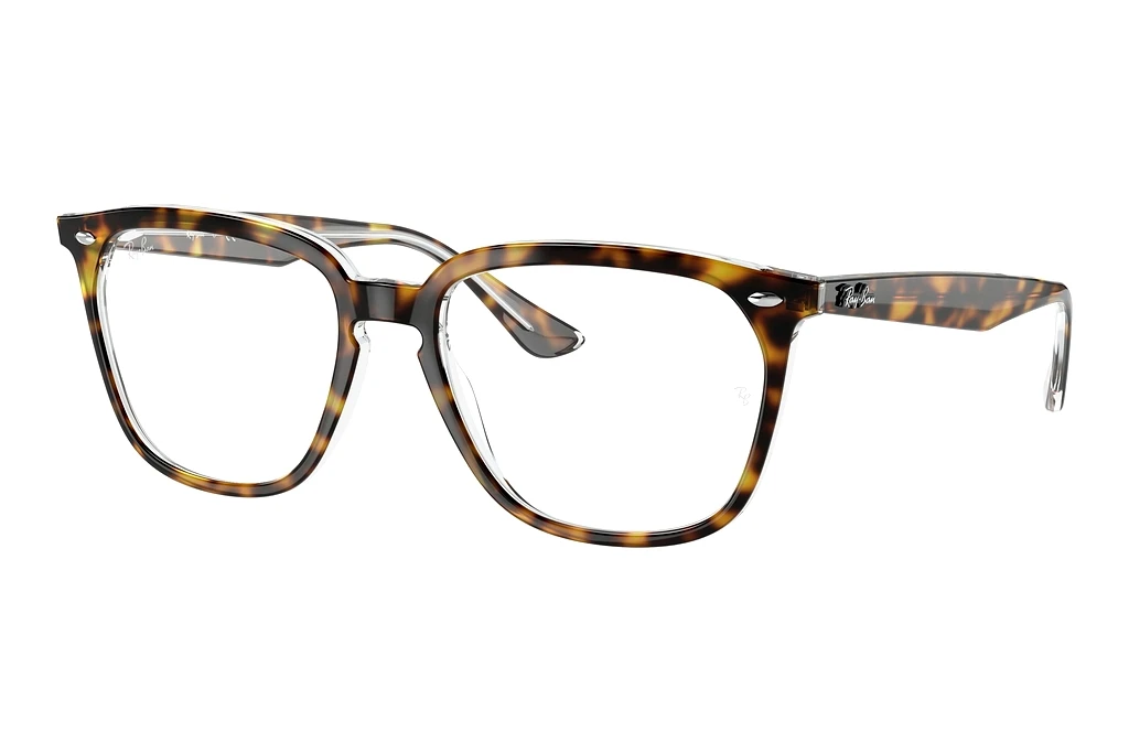 Ray-Ban   RX4362V 5082 Havana On Transparent