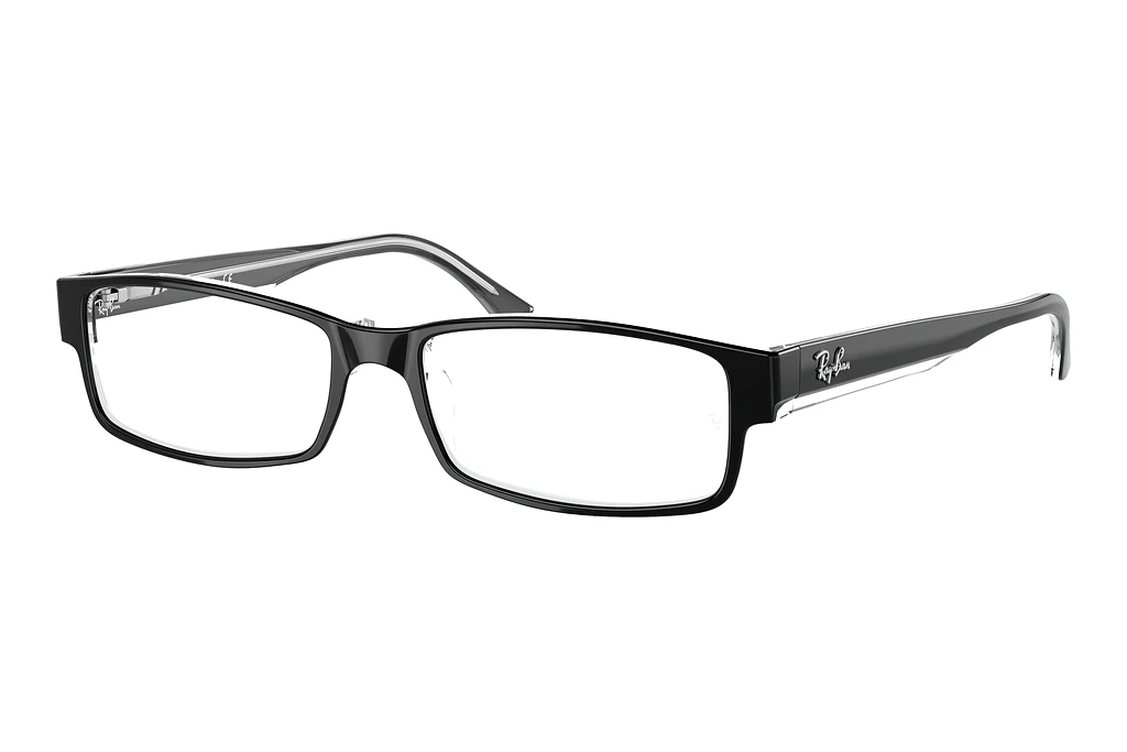 Ray-Ban   RX5114 2034 Black On Transparent