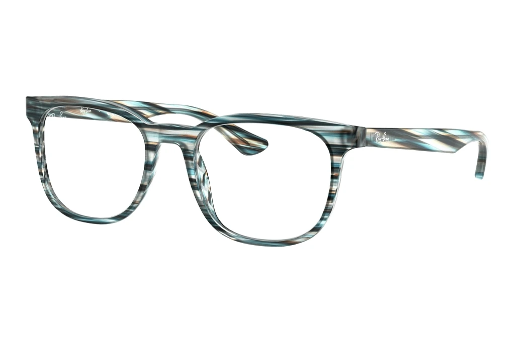 Ray-Ban   RX5369 5750 Striped Blue and Grey
