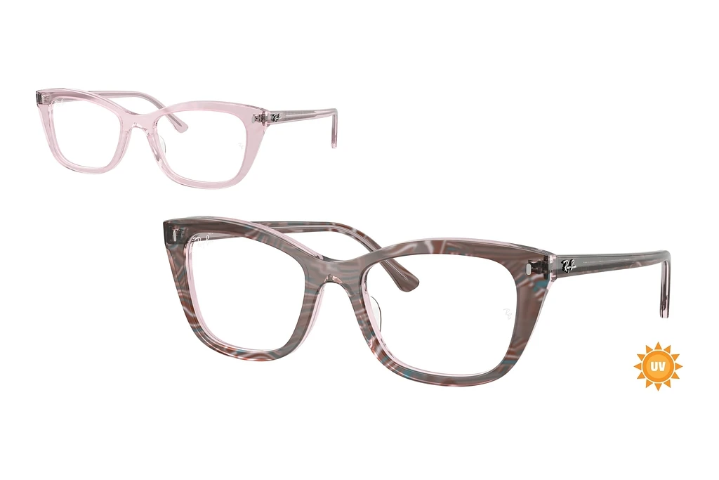 Ray-Ban   RX5433 8292 Photo Waves Purple