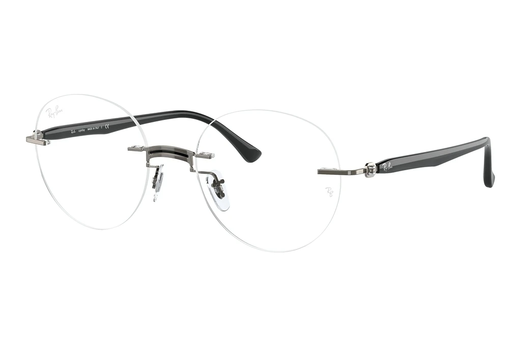 Ray-Ban   RX8768 1230 Black On Gunmetal