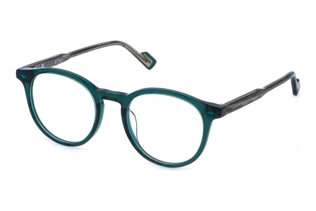 Sting   VST569 06HQ SHINY TRANSP. BOTTLE GREEN