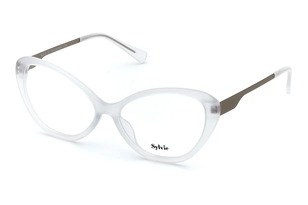 Sylvie Optics   Amsterdam 04 clear/silver mat