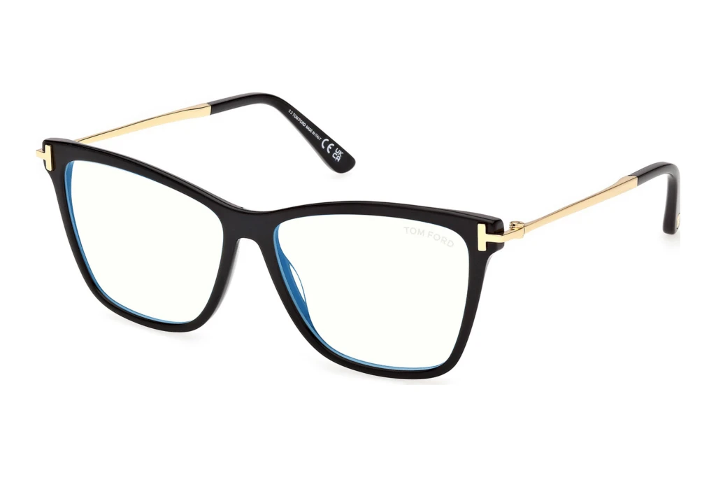 Tom Ford   FT6097-B 001 Glänzend Schwarz