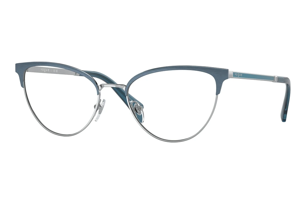 Vogue Eyewear   VO4250 5177 Top Brushed Azure/Silver