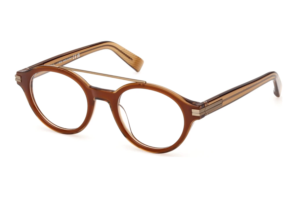 Zegna   EZ5327 045 Glänzend Hellbraun