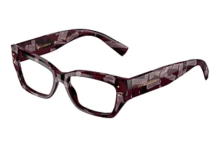 Dolce & Gabbana DG3387 3464 Pearl Havana Purple