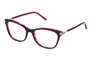 Escada VESF83 0P60 SHINY STRIPED VIOLET/RED