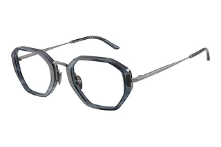 Giorgio Armani AR7282 6303 Striped Smoke