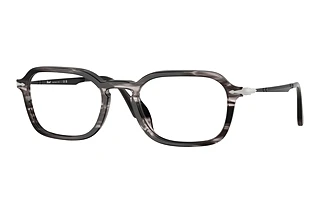 Persol PO3381V 1238 Striped Black & Grey