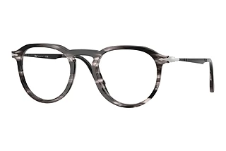 Persol PO3387V 1238 Striped Black & Grey