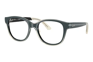 Ray-Ban Kids RY1950 7202 Black On Transparent