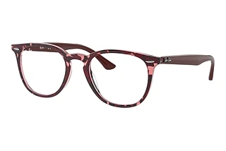 Ray-Ban RX7159 8097 Havana On Transparent Purple