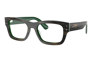 Ray-Ban RX7683V 8392 Striped Green On Green