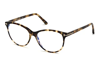 Tom Ford FT5544-B 055 Bunt Havanna