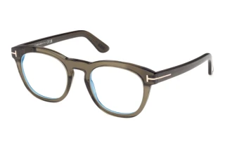 Tom Ford FT6081-B 098 Glänzend Dunkelgrün