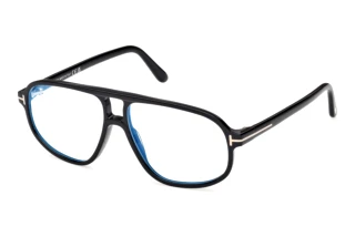 Tom Ford FT6082-B 001 Glänzend Schwarz
