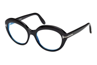 Tom Ford FT6095-B 001 Glänzend Schwarz