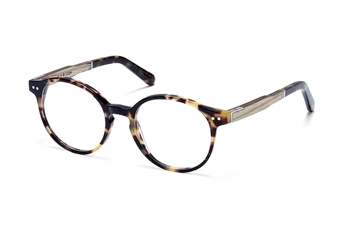 Gafas de diseño Wood Fellas Solln Premium (10935 limba/havana)
