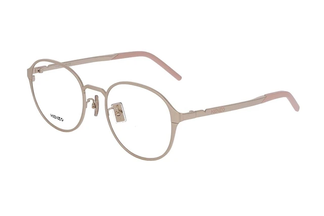 メガネ Kenzo Eyeglass Frame KZ50128U 032 Gold Luxury Kenzo KZ 50128U 032