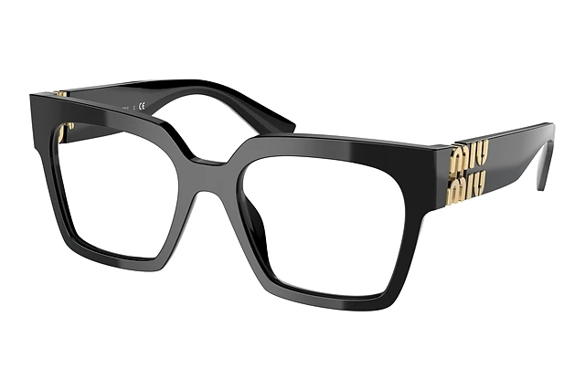 サングラス Miu Miu Nero Lenti Con Protezione Uv Lenti A Specchio. Miu Miu occhiali da vista MU 03XV 1AB1O1 Black - eye-oo.com