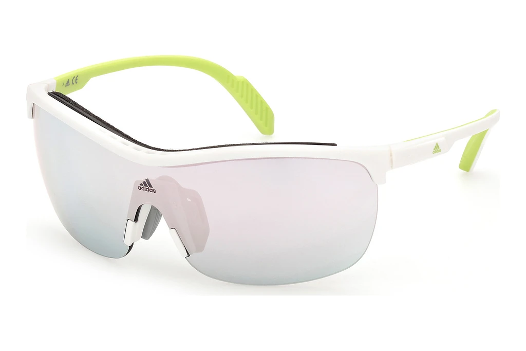 Adidas   SP0043 24C smoke mirror24C - weiss/andere / grau verspiegelt