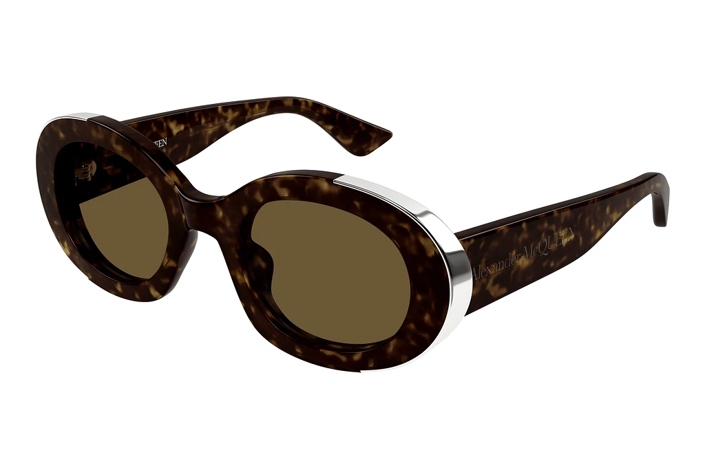 Alexander McQueen   AM0445S 002 HAVANA