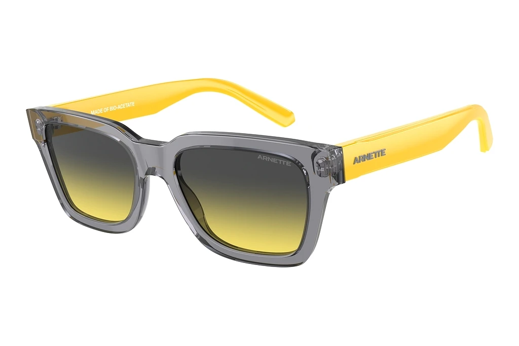 Arnette   AN4334 12432Q Yellow/Dark GreyTransparent Grey