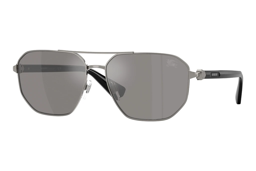 Burberry   BE3166 10036G Light Grey Mirror SilverGunmetal