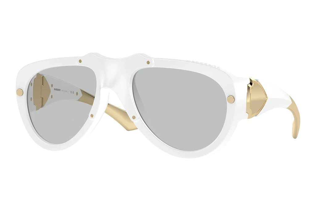 Burberry   BE4433U 414187 Light GreyWhite Rubber