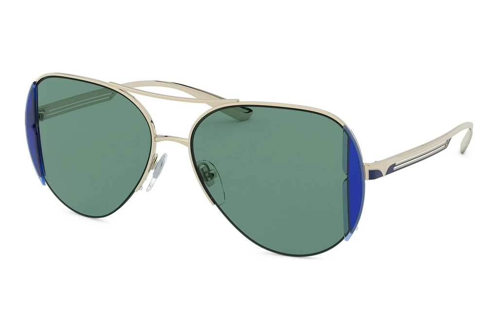 Bvlgari   BV6142 278/82 PETROL GREENPALE GOLD