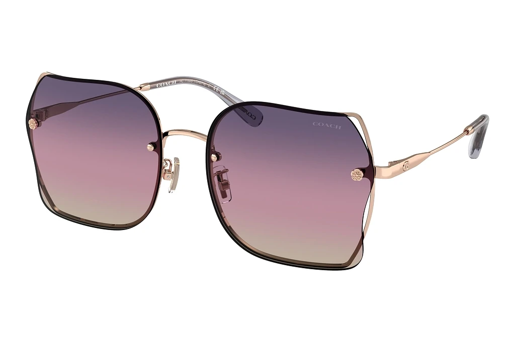 Coach   HC7150D 9331U6 Purple Pink Peach GradientShiny Rose Gold