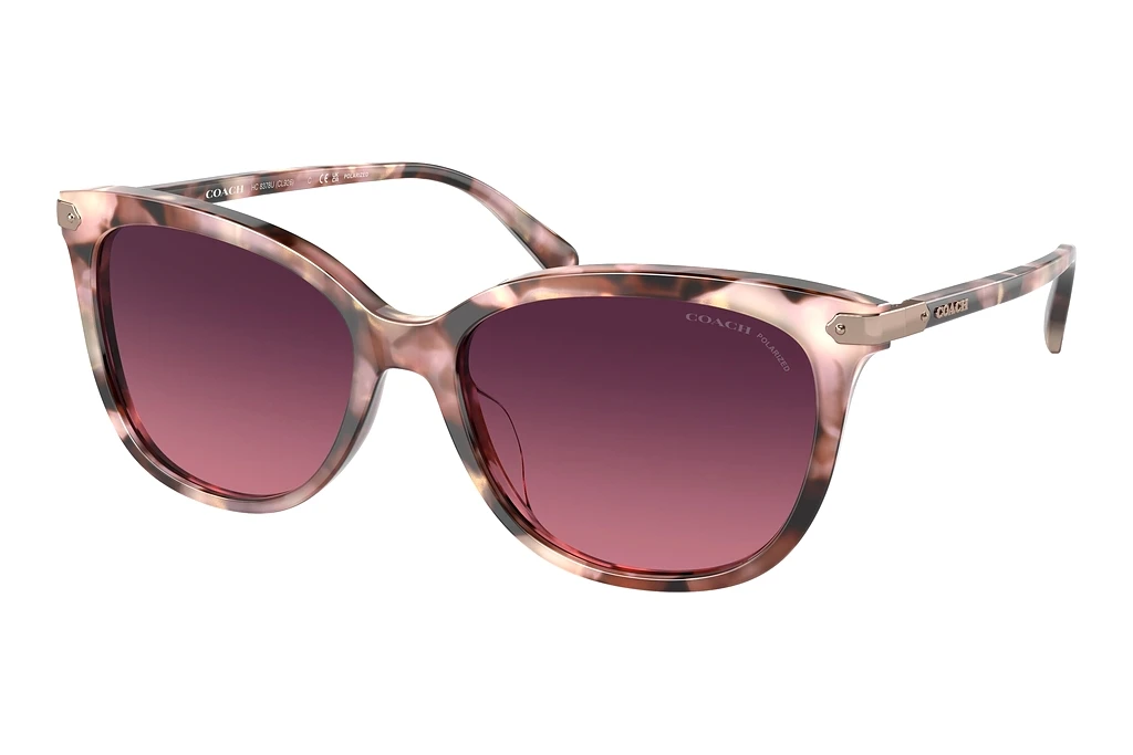 Coach   HC8378U 5528F4 Burgundy Gradient PolarRose Pearl Tortoise